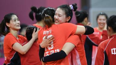 在女子